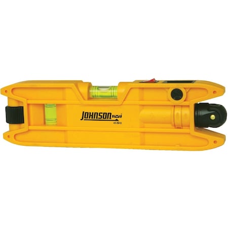 Johnson Level 100 Ft. Manual-Leveling Magnetic Torpedo Laser Level 40-0915